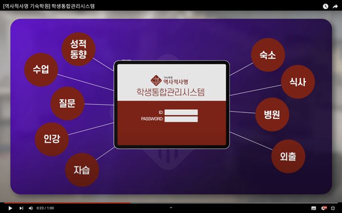 학생통합관리 시스템